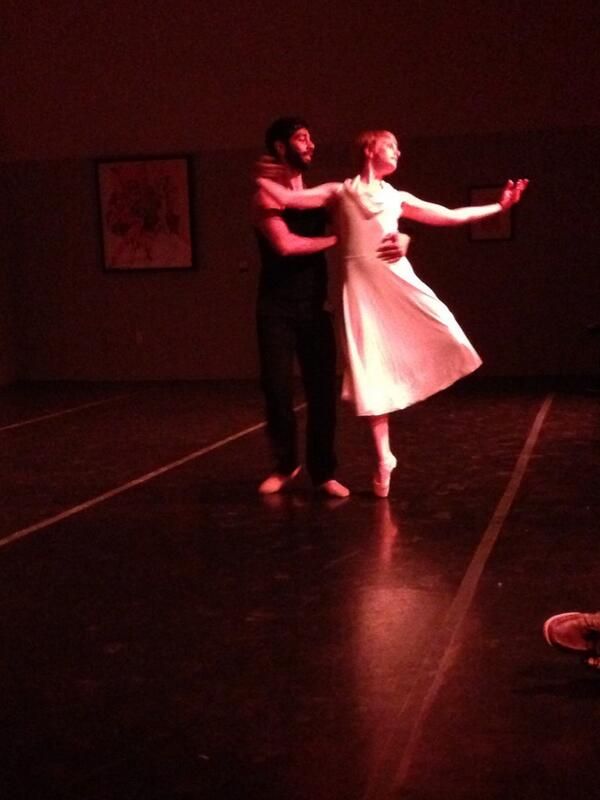 Missouri Contemporary Ballet's installation for Artrageous Friday was breathtaking